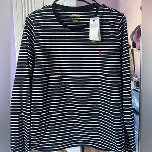 Women’s size large polo long sleeve shirt